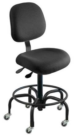 Ergonomic Chair,black,cloth (1 Units In