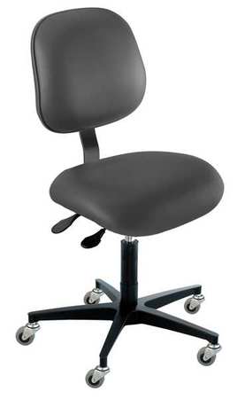 Ergonomic Chair,black,vinyl (1 Units In