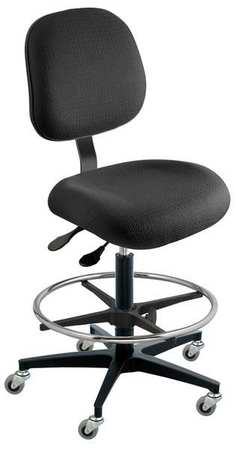 Ergonomic Chair,black,cloth (1 Units In