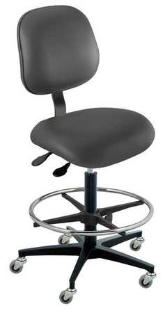 Ergonomic Chair,black,vinyl (1 Units In