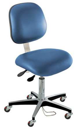 Chair,blue,vinyl,static Dissipative (1 U