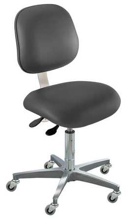 Ergo Chair,black,vinyl,class 1000 (1 Uni