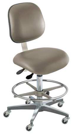 Ergo Chair,gray,vinyl,class 100 (1 Units