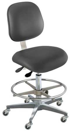 Ergo Chair,black,vinyl,class 1000 (1 Uni