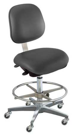 Ergo Chair,black,vinyl,class 10 (1 Units