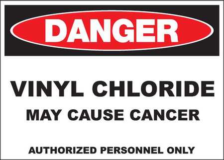 Danger Sign,10x14 In,r And Bk/wht,eng (1