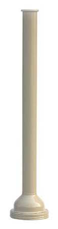 Metal Tube,26"h X 6"w,tan (1 Units In Ea