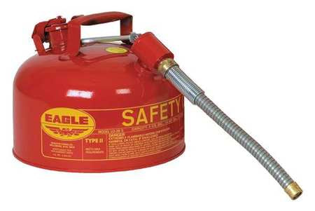 Type Ii Safety Can,2-1/2 Gal,red (1 Unit