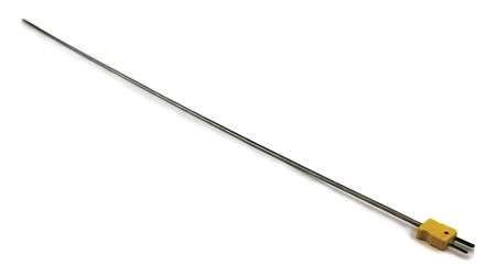 Thermocouple Probe,type K,24in L,inconel