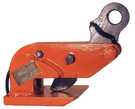 Plate Clamp,500 Lb,horizontal,pk2 (1 Uni