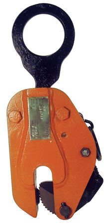 Plate Clamp,4000 Lb,vertical,0 To 1 In (