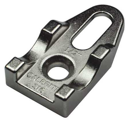 Clamp Back,1/2 In.,316 Ss,brite Finish (