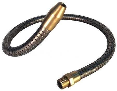 Coolant Hose,1/4 In.pipe,18 In.l,gray (1