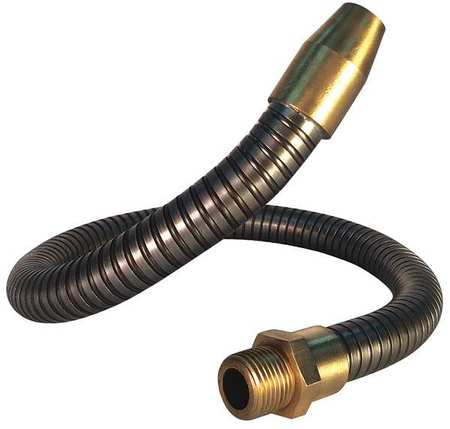 Coolant Hose,1/2 In.pipe,6 In.l,gray (1