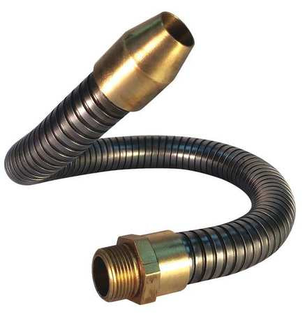 Coolant Hose,3/4 In.pipe,9 In.l,gray (1