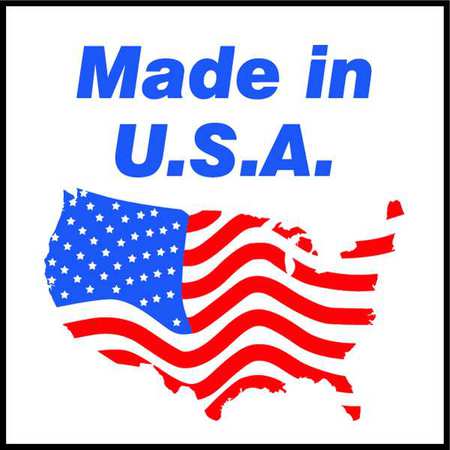 Lbl, Made In Usa (flag), 1x1,500/rl (1 U