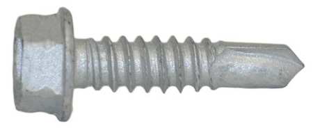 Drilling Screw,1/4"-14,1" L,pk250 (1 Uni