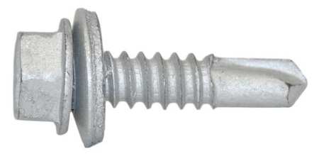 Drilling Screw,1/4"-14,1" L,pk250 (1 Uni