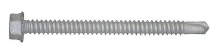 Drilling Screw,1/4"-14,3" L,pk100 (1 Uni