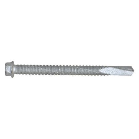 Drilling Screw,1/4"-28,3" L,pk100 (1 Uni