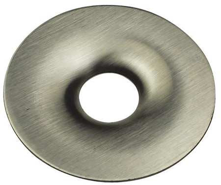 Escutcheon Plate,rigid,1/2in,3inl,304 Ss