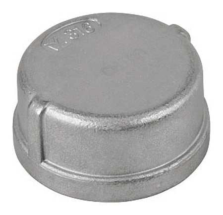 Conduit Cap,thread,1/2in,57/64inl,316 Ss