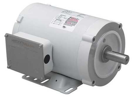 Washdown Motor,1-1/2 Hp,tefc,base Mount