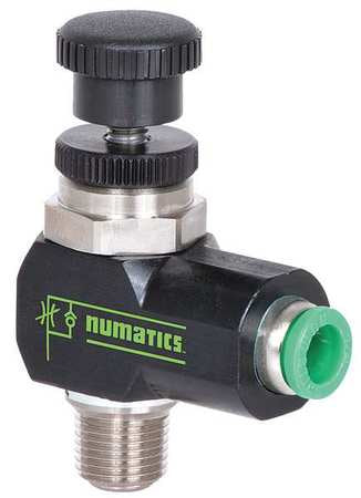 Flow Control Valve,10-32 Unf,1/8" Ptc (1