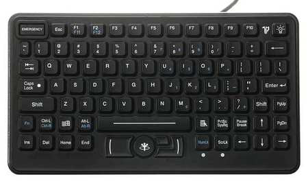 Keyboard,fully Sealed Rugged,black (1 Un