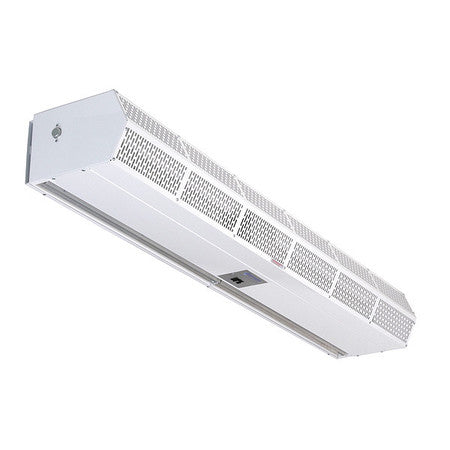 Low Profile Heated Air Curtain,6ft.,460v