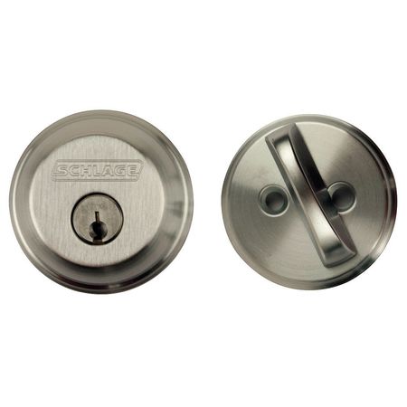 Deadbolt,hd,satin Chrome,5 Pins (1 Units