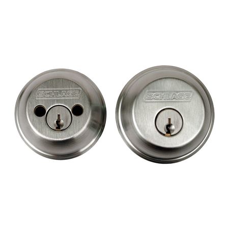 Deadbolt,hd,satin Chrome,5 Pins (1 Units