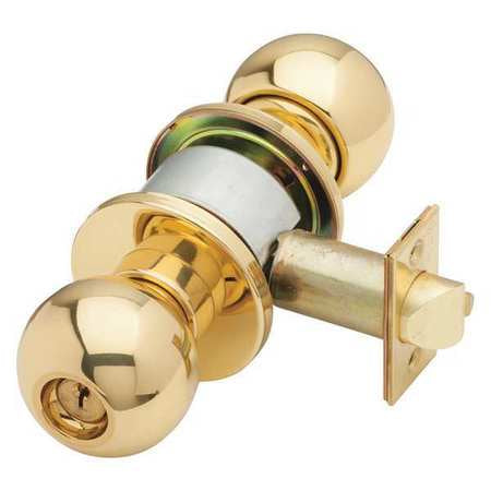 Knob Lockset,mechanical,storeroom,grd. 1