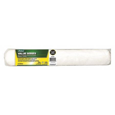 Roller Cover,lint Free,1/2" Pile,18" (6