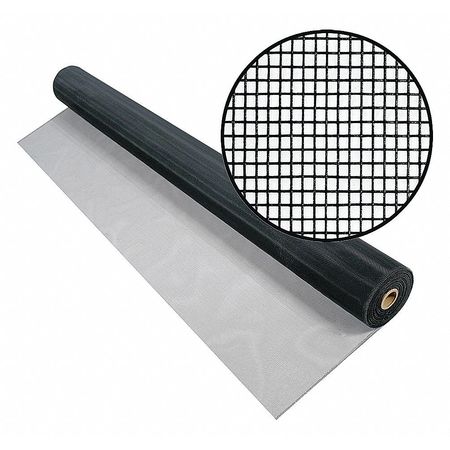 Screen,aluminum,60 In.x50 Ft.,charcoal (