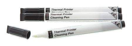 Card Printer Cleaning Pens,1 In. H,pk3 (