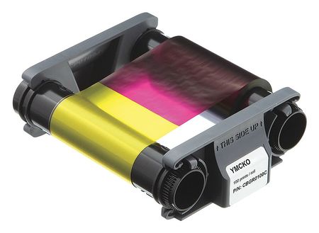 Id Card Printer Ribbon,color,8 In. H (1