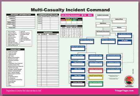 Multi-casualty Ics Worksheet,pk25 (1 Uni