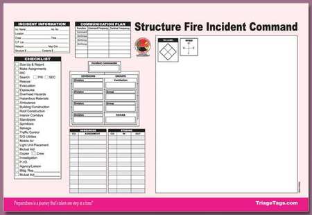 Structure Fire Ics Worksheet,pk25 (1 Uni