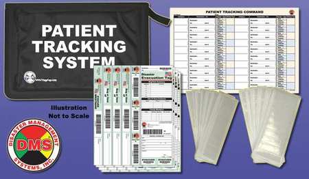 Evacuee Tracking Kit,176 Pcs (1 Units In