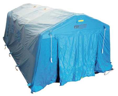 Isolation Shelter System,18x24x9 Ft (1 U