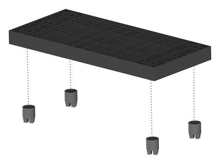 Work Platform Add On Unit,stackable (1 U