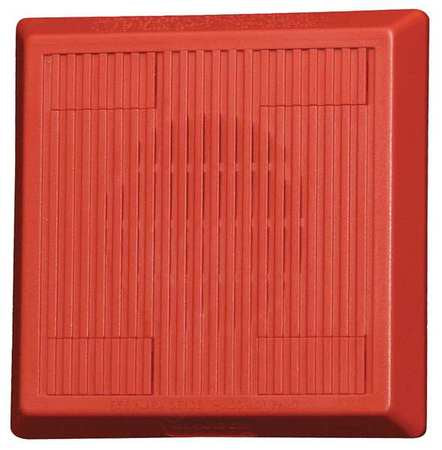 Multitone Horn,12/24vdc,red,5-1/4 In. H