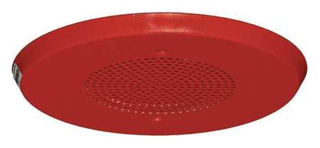 Speaker,25/70 Vrms,red,7-17/64 In. H (1