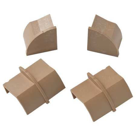 Stainable Coupler And End Cap,brown (1 U