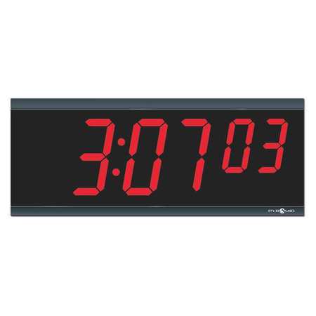 Wall Clock,digital,electric (1 Units In