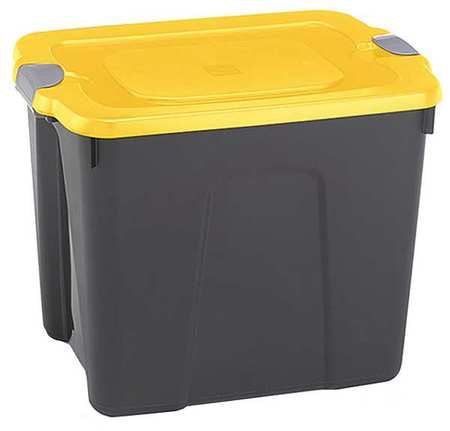 Storage Tote,22 Gal. ,polypropylene (1 U