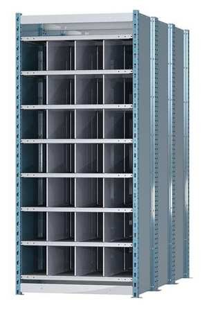 Bin Unit,28 Bins,36 X 72 X 87 In. (1 Uni