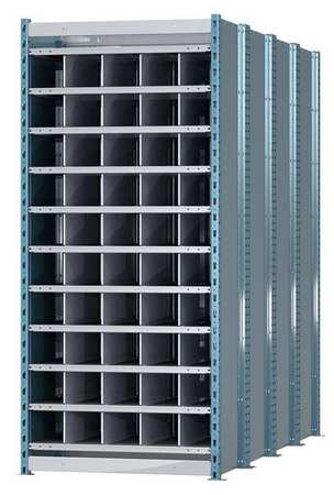 Bin Unit,50 Bins,36 X 96 X 87 In. (1 Uni