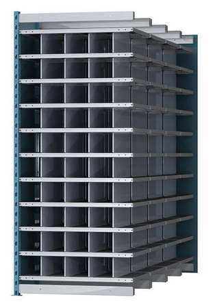 Bin Unit,50 Bins,36 X 96 X 87 In. (1 Uni